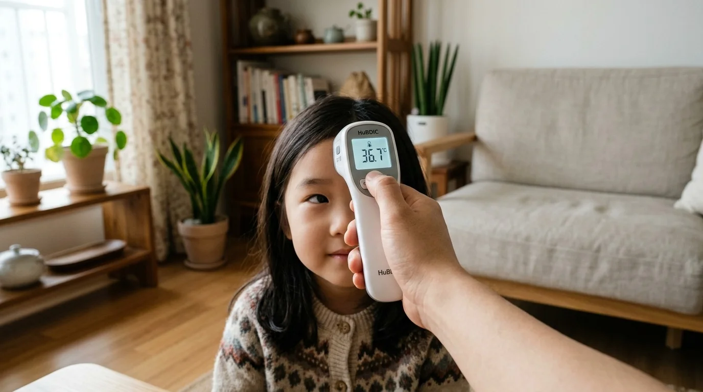 올바른 체온계 사용 방법 설명