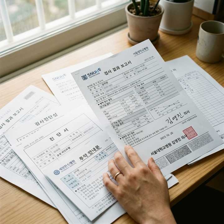 건강보험 산정특례 신청 서류 준비물