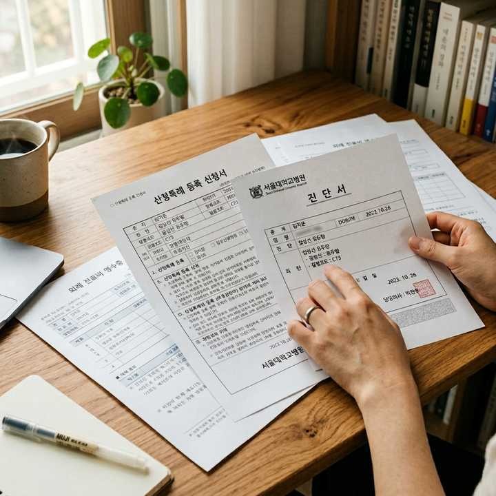 건강보험 산정특례 신청 대상자 확인