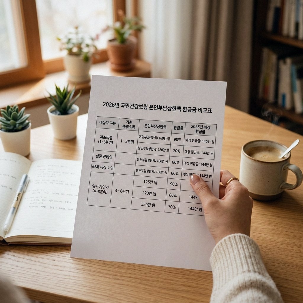 건강보험 본인부담금 환급 신청방법 2026