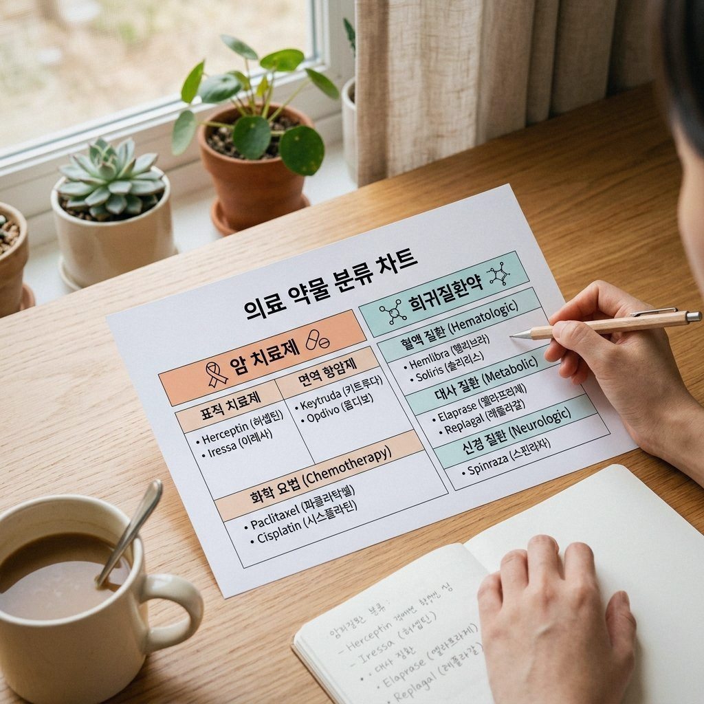 신약 건강보험 적용 대상 약 목록