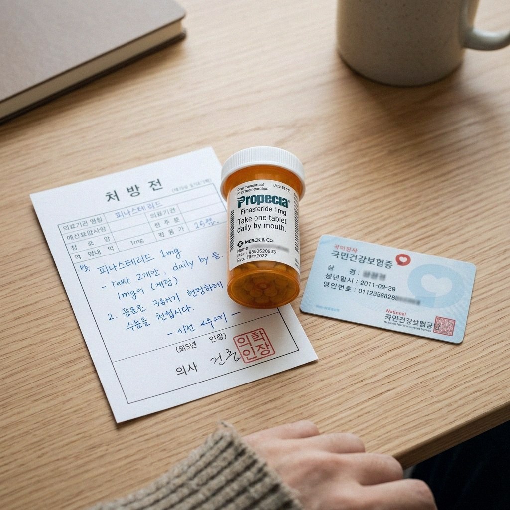 탈모약 프로페시아 건강보험 급여 대상