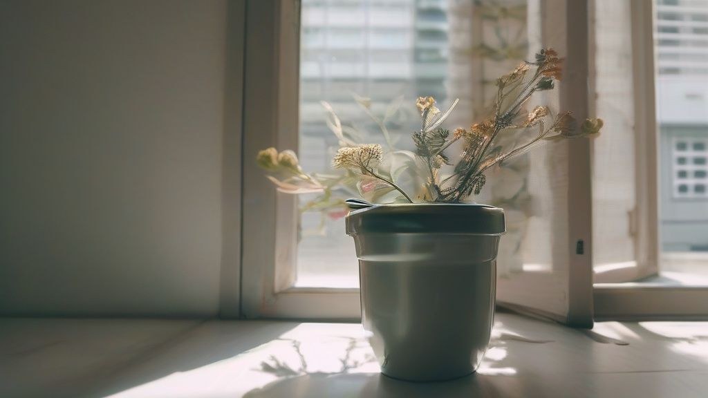 한국 가정집 주방 식탁 위에 놓인 물병과 유리잔, 그리고 수박 조각