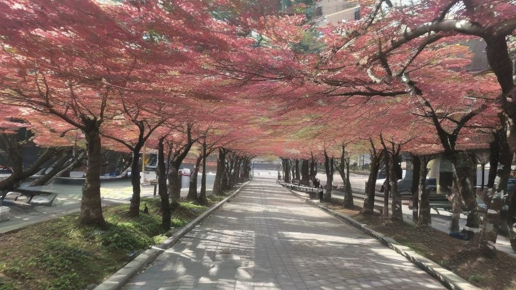 한국 가정집 거실 바닥에 요가 매트와 실내 자전거가 놓여 있고, 한쪽에는 층간소음 방지 쿠션이 준비된 모습