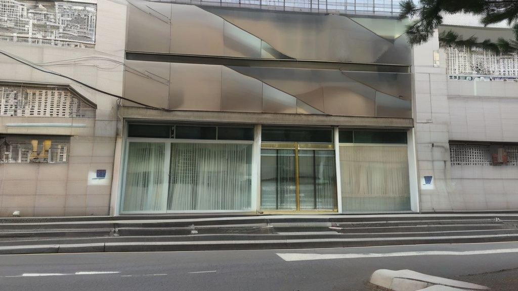 한국 정부청사 건물의 웅장한 외관 또는 정부24/복지로와 같은 공식 정부 웹사이트의 메인 페이지를 보여주는 이미지. 차분하고 신뢰감 있는 파란색 계열의 톤을 사용.