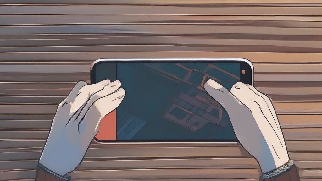 한국 가정집에서 태블릿 PC를 보며 본인부담상한제 환급금 지급 대상 여부를 확인하는 사람의 옆모습. 태블릿 화면에는 '환급 대상자 확인'이라는 문구가 보이고, 손가락으로 화면을 터치하고 있다.